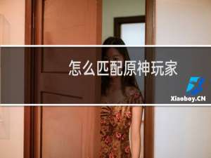 怎么匹配原神玩家
