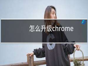 怎么升级chrome