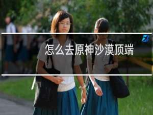 怎么去原神沙漠顶端
