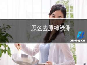怎么去原神绿洲