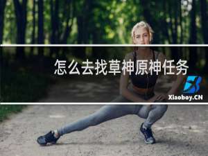 怎么去找草神原神任务