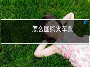 怎么团购火车票