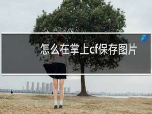怎么在掌上cf保存图片