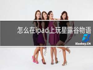 怎么在ipad上玩星露谷物语