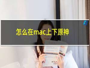 怎么在mac上下原神