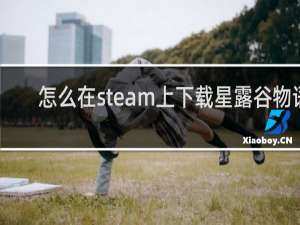 怎么在steam上下载星露谷物语