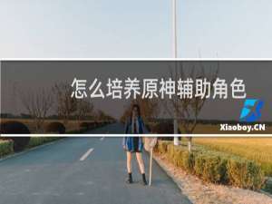 怎么培养原神辅助角色
