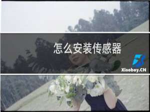 怎么安装传感器