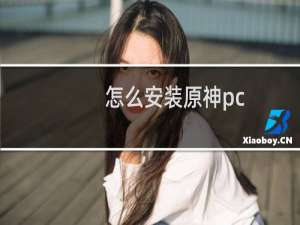 怎么安装原神pc