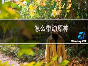 怎么带动原神