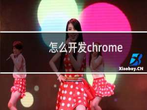 怎么开发chrome