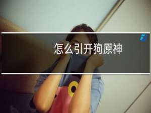 怎么引开狗原神