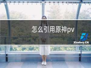 怎么引用原神pv