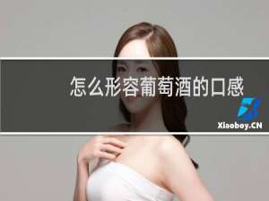 怎么形容葡萄酒的口感