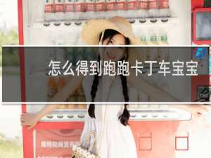 怎么得到跑跑卡丁车宝宝