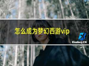 怎么成为梦幻西游vip