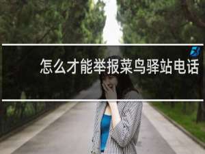 怎么才能举报菜鸟驿站电话