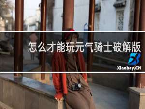 怎么才能玩元气骑士破解版