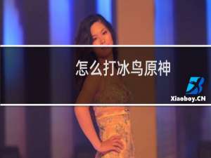 怎么打冰鸟原神