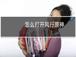 怎么打开风行原神