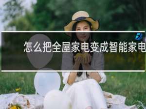 怎么把全屋家电变成智能家电