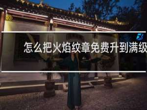 怎么把火焰纹章免费升到满级