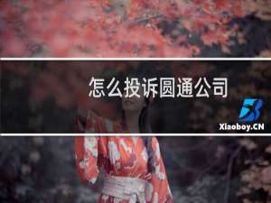 怎么投诉圆通公司