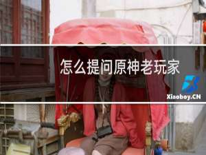 怎么提问原神老玩家