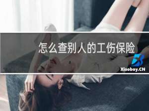 怎么查别人的工伤保险