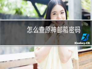 怎么查原神邮箱密码