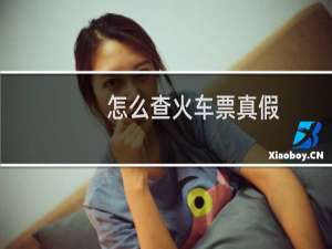 怎么查火车票真假