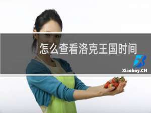 怎么查看洛克王国时间