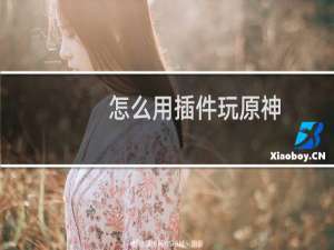 怎么用插件玩原神