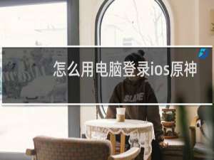 怎么用电脑登录ios原神