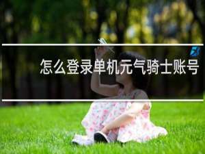 怎么登录单机元气骑士账号
