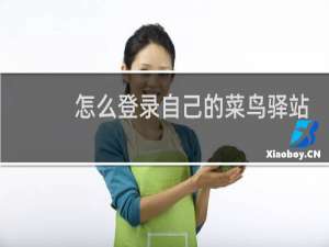 怎么登录自己的菜鸟驿站