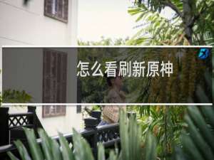 怎么看刷新原神