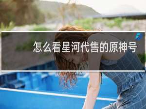 怎么看星河代售的原神号