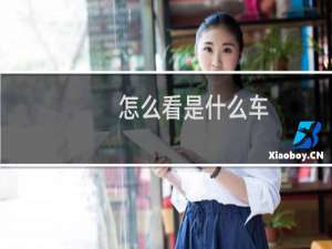 怎么看是什么车