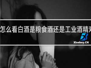 怎么看白酒是粮食酒还是工业酒精对痘痘