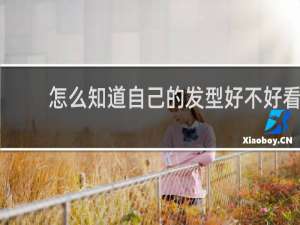 怎么知道自己的发型好不好看