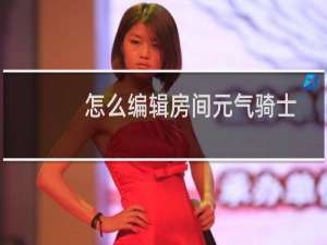 怎么编辑房间元气骑士