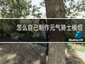 怎么自己制作元气骑士模组