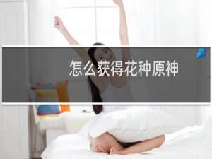 怎么获得花种原神