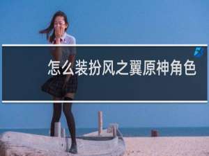 怎么装扮风之翼原神角色
