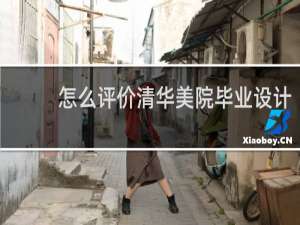 怎么评价清华美院毕业设计