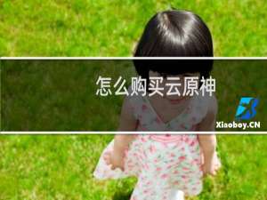 怎么购买云原神