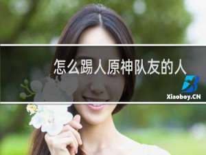 怎么踢人原神队友的人