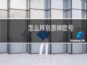 怎么辨别原神欧号