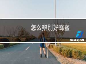 怎么辨别好蜂蜜